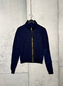 Solid Zip Up Sweater