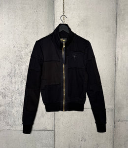 Solid Zip Up Sweater