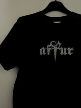 Load image into Gallery viewer, Aftur Rhinestone Logo T-Shirt