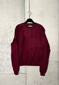 Cropped Cut Out Crewneck
