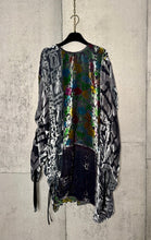 Load image into Gallery viewer, Drawstring Velvet Fringe Dress