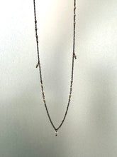 Load image into Gallery viewer, Hand-Beaded Rope Chain Necklace