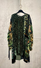 Load image into Gallery viewer, Drawstring Velvet Fringe Dress