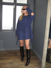 Load image into Gallery viewer, Patchwork Cutout Dress