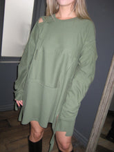 Load image into Gallery viewer, Patchwork Cutout Dress