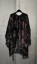 Load image into Gallery viewer, Drawstring Velvet Fringe Dress