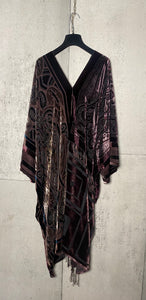 Velvet Fringe Dress