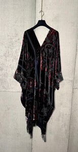 Velvet Fringe Dress