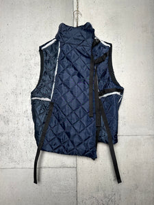 Quilted Buckle Vest