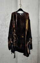 Load image into Gallery viewer, Drawstring Velvet Fringe Dress