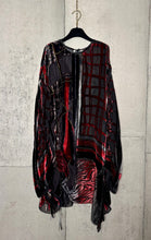 Load image into Gallery viewer, Drawstring Velvet Fringe Dress