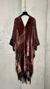 Velvet Fringe Dress