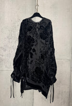 Load image into Gallery viewer, Drawstring Velvet Fringe Dress
