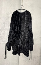 Load image into Gallery viewer, Drawstring Velvet Fringe Dress