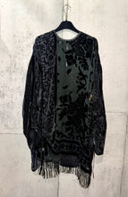 Load image into Gallery viewer, Drawstring Velvet Fringe Dress