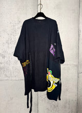 Load image into Gallery viewer, Mixed Print Oversized T-Shirt Dress