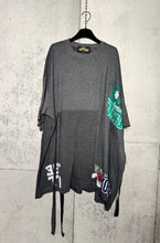 Load image into Gallery viewer, Mixed Print Oversized T-Shirt Dress