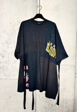 Load image into Gallery viewer, Mixed Print Oversized T-Shirt Dress