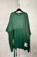 Load image into Gallery viewer, Mixed Print Oversized T-Shirt Dress