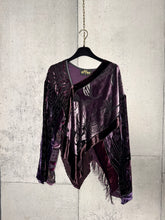 Load image into Gallery viewer, Asymmetrical Velvet Top