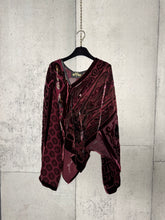 Load image into Gallery viewer, Asymmetrical Velvet Top