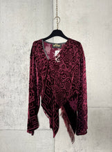 Load image into Gallery viewer, Asymmetrical Velvet Top
