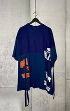 Load image into Gallery viewer, Mixed Print Oversized T-Shirt Dress