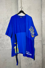 Load image into Gallery viewer, Mixed Print Oversized T-Shirt Dress