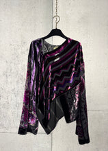 Load image into Gallery viewer, Asymmetrical Velvet Top