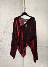 Load image into Gallery viewer, Asymmetrical Velvet Top