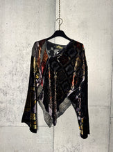 Load image into Gallery viewer, Asymmetrical Velvet Top