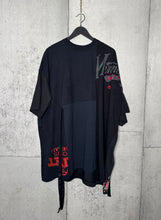 Load image into Gallery viewer, Mixed Print Oversized T-Shirt Dress
