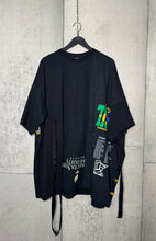Load image into Gallery viewer, Mixed Print Oversized T-Shirt Dress
