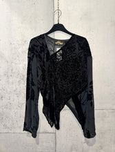 Load image into Gallery viewer, Asymmetrical Velvet Top
