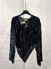 Load image into Gallery viewer, Asymmetrical Velvet Top