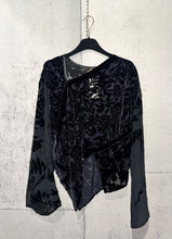 Load image into Gallery viewer, Asymmetrical Velvet Top