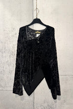 Load image into Gallery viewer, Asymmetrical Velvet Top