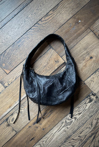 Leather Patchwork Shoulder Bag