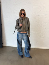 Load image into Gallery viewer, Zip Up Plaid Jacket