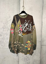 Load image into Gallery viewer, Drawstring Tattoo Dress
