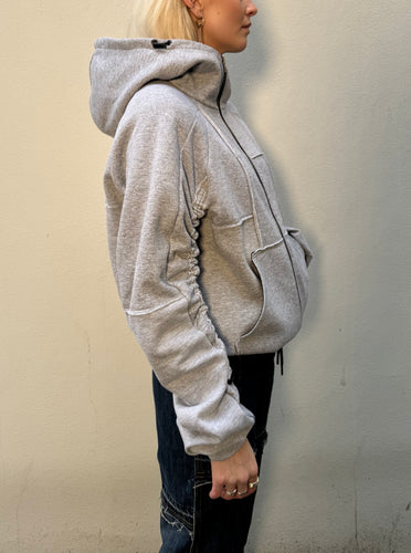 Solid Drawstring Hoodie