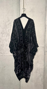 Velvet Fringe Dress