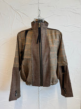 Load image into Gallery viewer, Zip Up Plaid Jacket