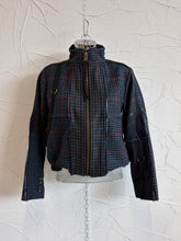 Load image into Gallery viewer, Zip Up Plaid Jacket