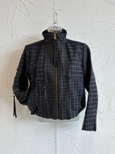 Load image into Gallery viewer, Zip Up Plaid Jacket