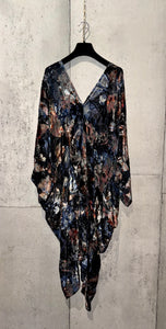 Velvet Fringe Dress