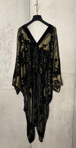 Velvet Fringe Dress