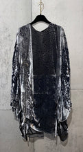 Load image into Gallery viewer, Drawstring Velvet Fringe Dress