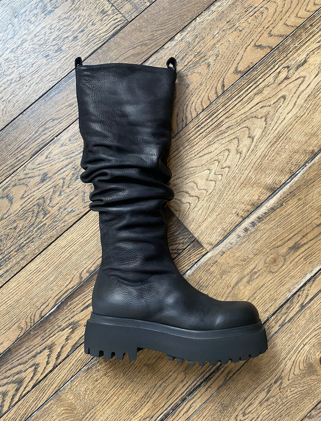 Ruched Boots