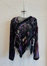Load image into Gallery viewer, Asymmetrical Velvet Top